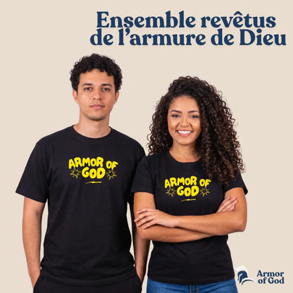 T-shirt Jaune premium couple