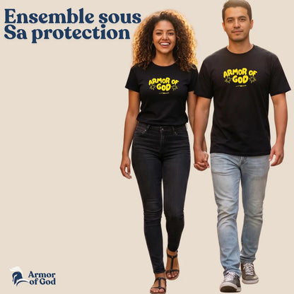 T-shirt Jaune premium couple