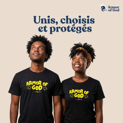 T-shirt Jaune premium couple